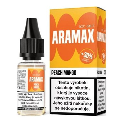 Liquid Aramax SALT Peach Mango 10ml - 20mg