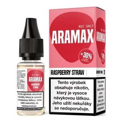 Liquid Aramax SALT Raspberry Straw 10ml - 20mg