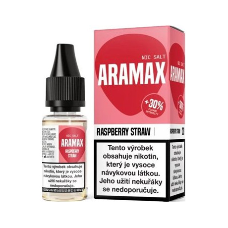 Liquid Aramax SALT Raspberry Straw 10ml - 20mg