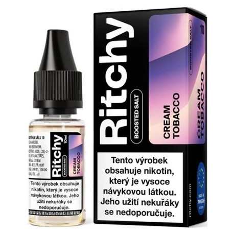 Liquid Ritchy SALT Cream Tobacco 10ml - 20mg