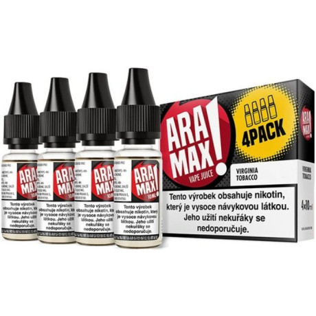 Liquid ARAMAX 4Pack Virginia Tobacco 4x10ml-6mg