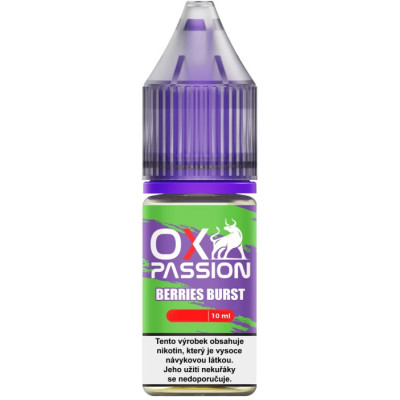 Liquid OXVA OX PASSION Salts Berries Burst 10ml - 10mg