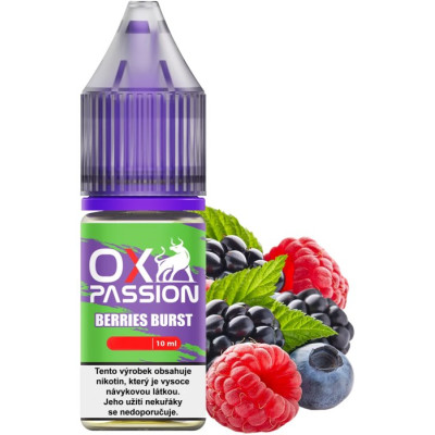 Liquid OXVA OX PASSION Salts Berries Burst 10ml - 20mg