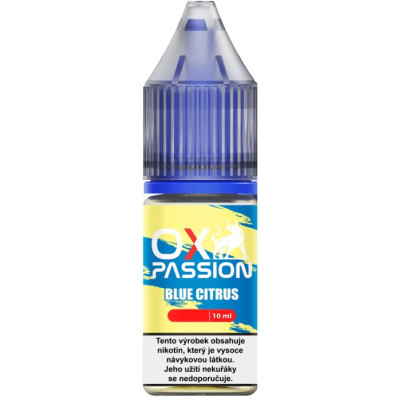 Liquid OXVA OX PASSION Salts Blue Citrus 10ml - 10mg