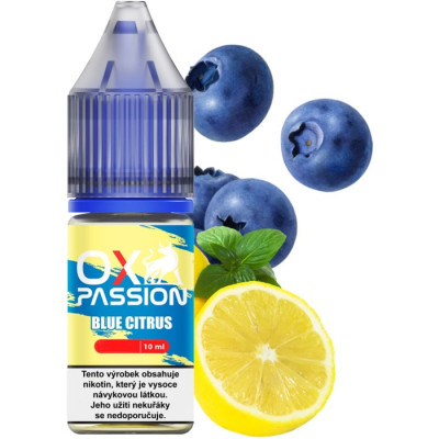 Liquid OXVA OX PASSION Salts Blue Citrus 10ml - 20mg
