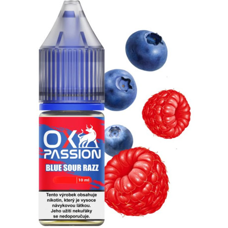 Liquid OXVA OX PASSION Salts Blue Sour Razz 10ml - 20mg