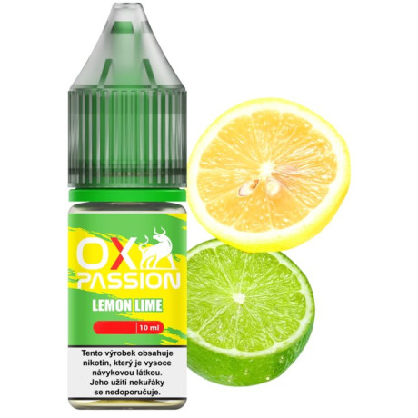 Liquid OXVA OX PASSION Salts Lemon Lime 10ml - 20mg