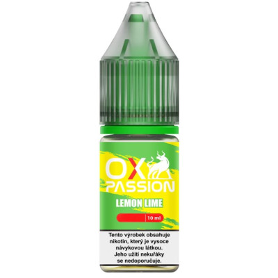 Liquid OXVA OX PASSION Salts Lemon Lime 10ml - 20mg