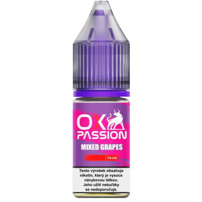 Liquid OXVA OX PASSION Salts Mixed Grapes 10ml - 20mg