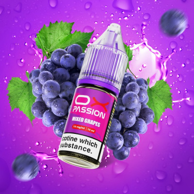Liquid OXVA OX PASSION Salts Mixed Grapes 10ml - 20mg