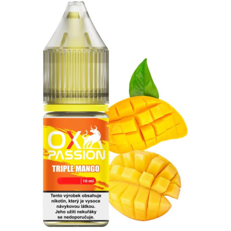 Liquid OXVA OX PASSION Salts Triple Mango 10ml - 10mg