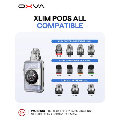 OXVA Xlim SQ Pro 2 elektronická cigareta 1600mAh Black Carbon