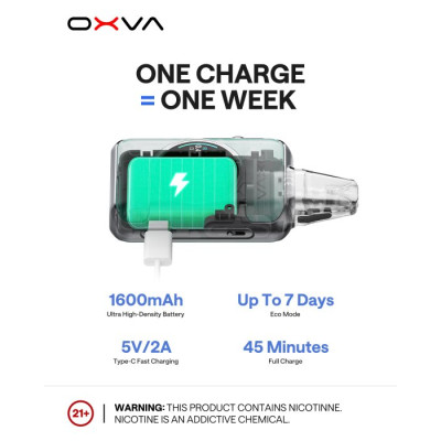 OXVA Xlim SQ Pro 2 elektronická cigareta 1600mAh Black Carbon