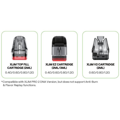 OXVA Xlim Top Fill SS cartridge 0,6ohm 2ml