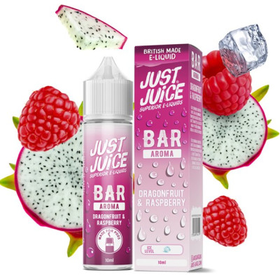 Příchuť Just Juice Bar Range S&V 10ml Dragonfruit & Raspberry (Dračí ovoce & malina)