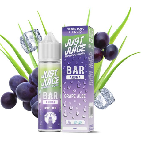 Příchuť Just Juice Bar Range S&V 10ml Grape Aloe (Hroznové víno & aloe vera)