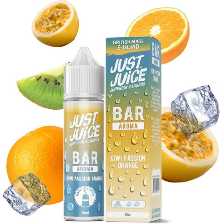 Příchuť Just Juice Bar Range S&V 10ml Kiwi Passion Orange (Kiwi, marakuja a pomeranč)ra)
