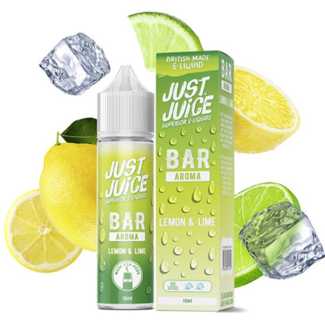Příchuť Just Juice Bar Range S&V 10ml Lemon & Lime (Citron & limetka)