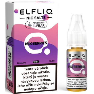Liquid ELFLIQ Nic SALT Mixed Berries 10ml - 20mg