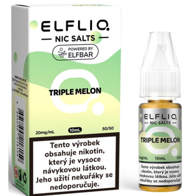 Liquid ELFLIQ Nic SALT Triple Melon 10ml - 20mg