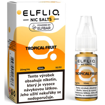 Liquid ELFLIQ Nic SALT Tropical Fruit 10ml - 20mg