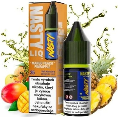 Liquid Nasty LIQ Salt Mango Peach Pineapple - 10ml - 20mg (Mango, broskev, ananas)
