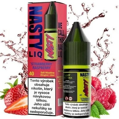 Liquid Nasty LIQ Salt Strawberry Raspberry 10ml - 20mg (Jahoda, Malina)
