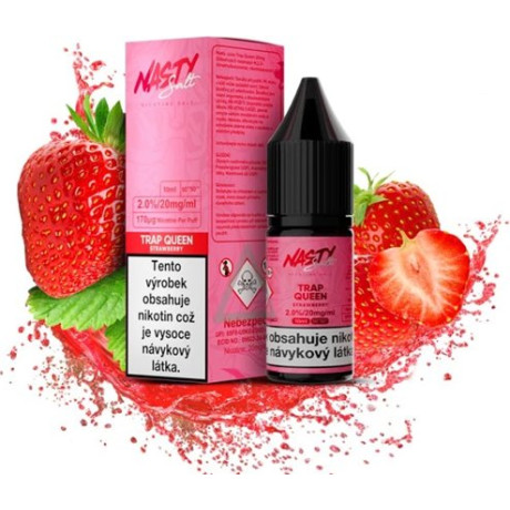 Liquid Nasty Salt Trap Queen 10ml - 20mg (Jahody)
