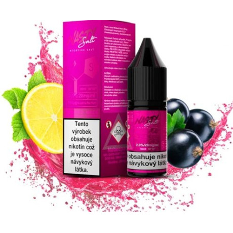 Liquid Nasty Salt Wicked Haze 10ml - 20mg (Černý rybíz, citrón)