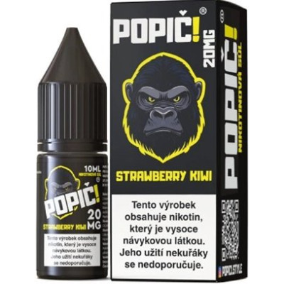 Liquid POPIČ! Salt Strawberry Kiwi 10ml-20mg