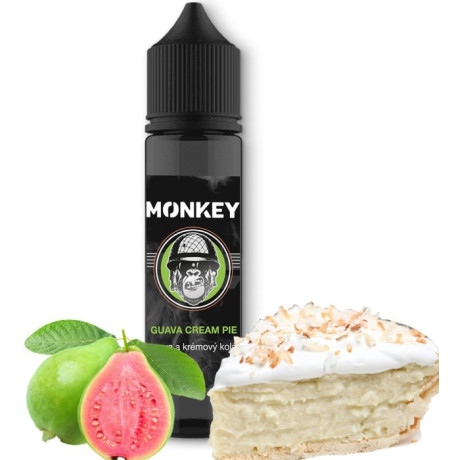 Příchuť MONKEY liquid Shake and Vape Guava Creme Pie 10ml