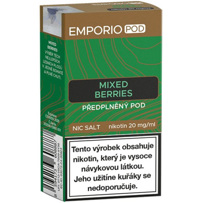 EMPORIO POD cartridge Mixed Berries 20mg 1Pack