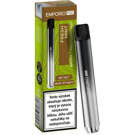 EMPORIO POD elektronická cigareta 500mAh Fresh Mint 20mg