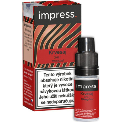 Liquid IMPRESS SALT Krvesaj 10ml - 10mg