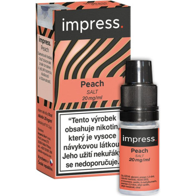 Liquid IMPRESS SALT Peach 10ml - 20mg