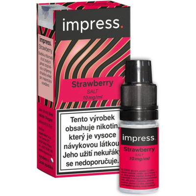 Liquid IMPRESS SALT Strawberry 10ml - 10mg