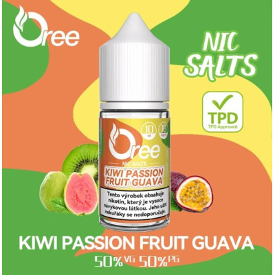 Liquid Oree SALT Kiwi Passion Fruit Guava 10ml - 18mg
