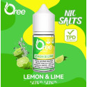 Liquid Oree SALT Lemon & Lime - Citrón a limetka 10ml - 18mg