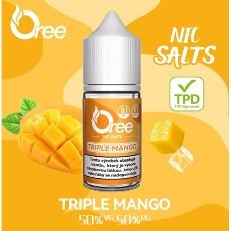 Liquid Oree SALT Triple Mango 10ml - 18mg