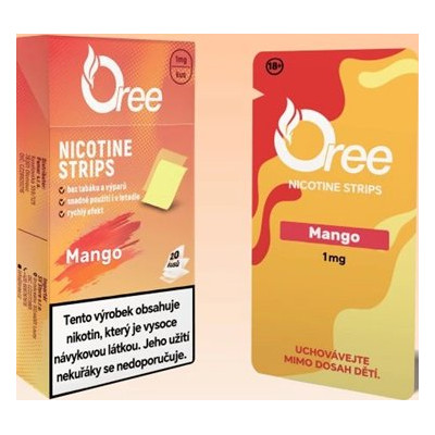 Nikotinový film Oree Mango 1mg