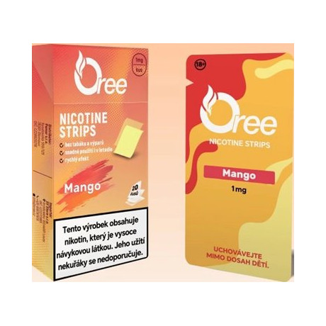 Nikotinový film Oree Mango 1mg
