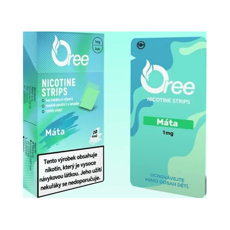 Nikotinový film Oree Máta 1mg