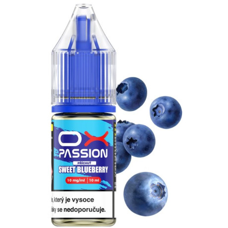 Liquid OXVA OX PASSION Salts Sweet Blueberry 10ml - 10mg