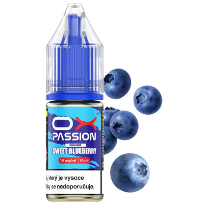Liquid OXVA OX PASSION Salts Sweet Blueberry 10ml - 20mg