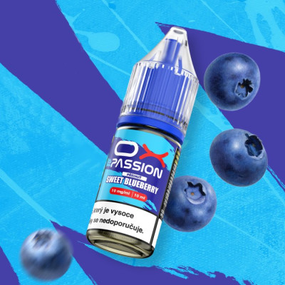 Liquid OXVA OX PASSION Salts Sweet Blueberry 10ml - 20mg
