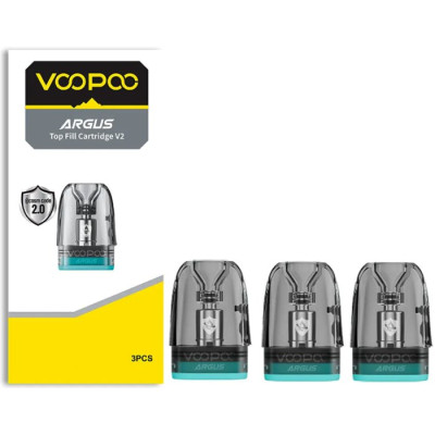 VOOPOO ARGUS Top Fill cartridge V2 0,4ohm 3ml 3Pack