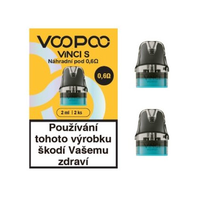VOOPOO VINCI S cartridge 0,6ohm 2ml 2pack