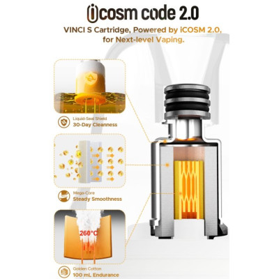 VOOPOO VINCI S cartridge 0,6ohm 2ml 2pack