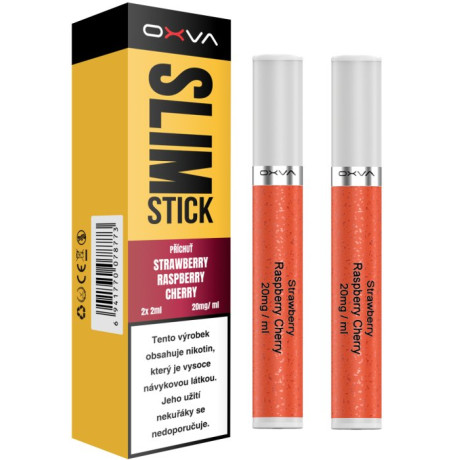 OXVA SLIMSTICK Pods cartridge Strawberry Raspberry Cherry 20mg 2Pack