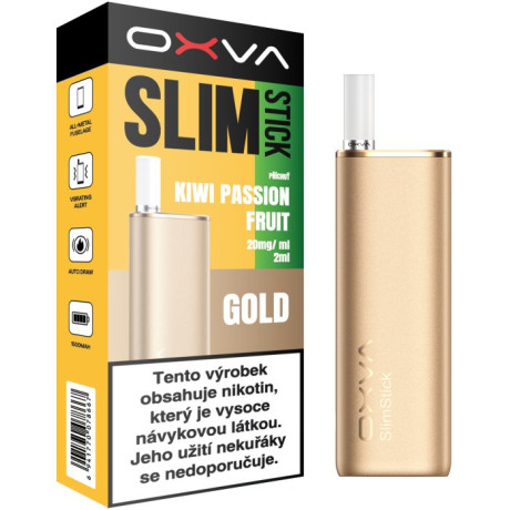 OXVA SLIMSTICK elektronická cigareta 1500mAh Kiwi Passion Fruit 20mg Gold color